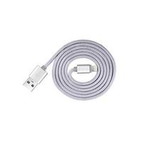 Devia Fashion Series Lightning Cable (MFi, 2.4A 1.2M) silver