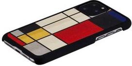 MAN AND amp;WOOD "SmartPhone Back Case iPhone 11 Pro" Mondrian Wood Black