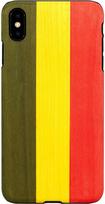 MAN AND amp;WOOD "SmartPhone Back Case iPhone XS Max" Reggae Black