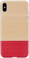 MAN AND amp;WOOD "SmartPhone Back Case iPhone XS Max" Mismatched White
