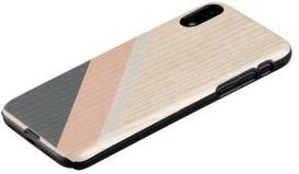 MAN AND amp;WOOD "SmartPhone Back Case iPhone XR" Pink Suit Black