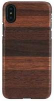 MAN AND amp;WOOD "SmartPhone Back Case iPhone X/XS" Fango Black
