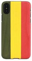 MAN AND amp;WOOD "SmartPhone Back Case iPhone X/XS" Reggae Black