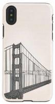 MAN AND amp;WOOD "SmartPhone Back Case iPhone X/XS" Hand Bridge Black