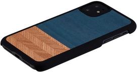 MAN AND amp;WOOD "SmartPhone Back Case iPhone 11" Denim Black