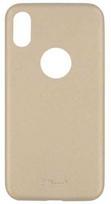 Tellur "Slim Synthetic Leather Back Case for iPhone X/XS" Gold