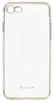 Tellur "Silver Silicone Electroplated Back Case for iPhone 8"
