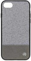 Tellur "Synthetic Leather Glitter II Back Case for iPhone 8" Silver
