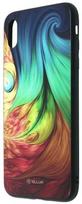Tellur "Mesmeric Glass Print Back Case for iPhone XS MAX"