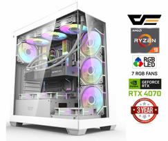 MDATA GAMING Ryzen 9 7900 32GB 1TB SSD 2TB HDD RTX 4070 12GB W11Home