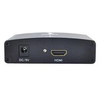 Lindy HDMI to D-Sub (VGA) + 3.5mm Jack AV Adapter, black