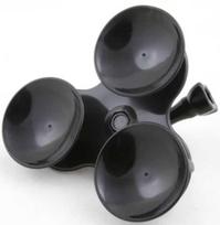 Xrec 3D Holder with 3x Suction Cups for GoPro Hero