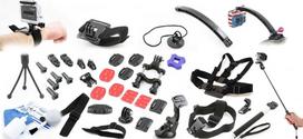 Xrec XXL Accessory Set for GoPro Hero 7 6 5 4 3+ 3 2 1