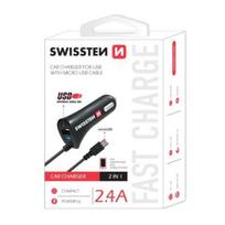 Swissten "USB 2.4A + Micro USB Cable 60cm" Black