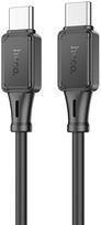 Hoco Type-C to Type-C, 60W, 1m, Black