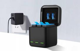 Telesin USB charger, 2x Battery for GoPro Hero 8 / 7 / 6 / 5