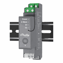Shelly Qubino Pro 2 DIN rail relay, 2-channel