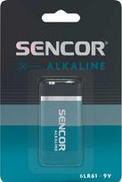 Sencor Alkaline battery, 6LR61 - 9V