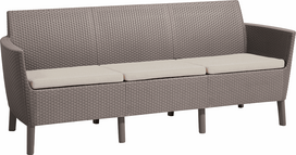 Keter The Salemo 3 Seater Sofa will be in the living room