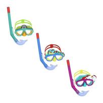 Bestway  Diving mask with snorkel, animal design, pink. 24059