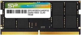 SILICON POWER Black 16GB DDR5 4800MHz SO-DIMM SP016GBSVU480F02