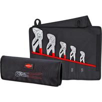 Knipex pliers wrench set 00 19 55 S4, pliers set (red, 5-piece)