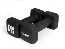 Zipro Neoprene dumbbell, 2 x 3 kg.