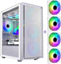 MDATA GAMING Ryzen 5 5500, 32GB, 1TB SSD, 2TB HDD, RX 580, 8GB, No OS, SAMA case