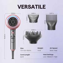 Wavytalk Blown-away hair dryer, pink