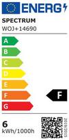 Spectrum LED 38° GU10 6W 450lm 3000K