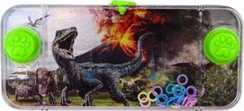 LEAN Toys Water Arcade Game Dinosaur Carnotaurus Console Pad Green