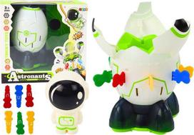 LEAN Toys Arcade game cosmonaut jumping from a space rocket
