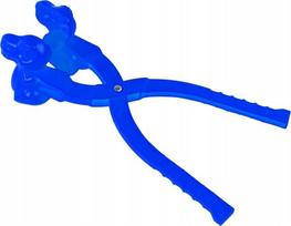 LEAN Toys Snow Maker Snowball Machine, Blue Dinosaur