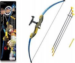 LEAN Toys Bow and Arrow Disc Archer Shooting Set, Arcade Toy