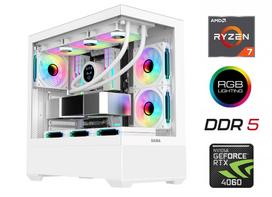 MDATA GAMING Ryzen 7 7800X3D, 32GB RAM, 512GB SSD, 1TB HDD, RTX 4060, Windows 11 Home