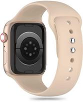 Tech-Protect Silicone Watch Strap for Apple Watch 4, 5, 6, 7, 8, 9, and SE, 38/40/41mm, Walnut