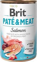 Brit Paté  AND  Meat with Salmon – wet dog food – 800g