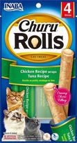 INABA Churu Rolls Chicken with Tuna, 40g