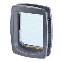 FERPLAST Swing 11 grey – dog and cat door – 31 x 9.6 x 38.4 cm