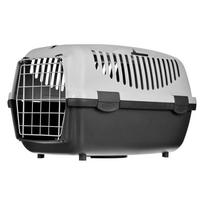 ZOLUX Gulliver 2 grey – carrier with metal door for small animals – 55