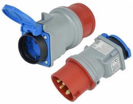 Electraline Adapter PLUG 3P+N+T