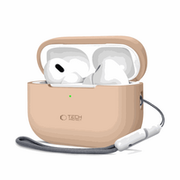 Tech-Protect Silicone AirPods Pro 1/2 cover in beige