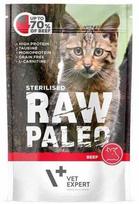 VetExpert Raw Paleo Adult Sterilised Beef, 100g