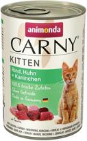 animonda Carny Kitten Beef, Chicken, and Rabbit 400g
