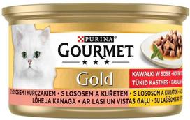 Purina Gourmet Gold Salmon and Chicken, 85g
