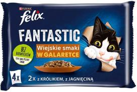 Purina Felix Fantastic Rabbit + Lamb 4 x 85g