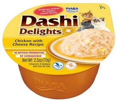 INABA Dashi Delights Chicken with Cheese, 70g