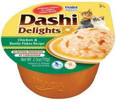 INABA Dashi Delights Chicken with Bonito Flakes, 70g