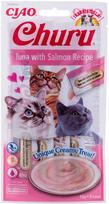 INABA Churu Tuna with Salmon, 4 pouches x 14g