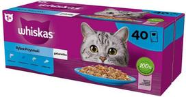 Whiskas Fish Favourites in Jelly 40 x 85g